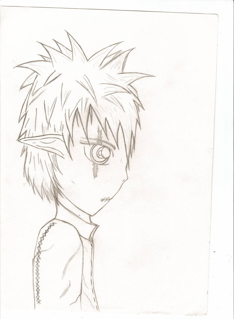 freaky lil elf guy by BiologicalWafflez on DeviantArt