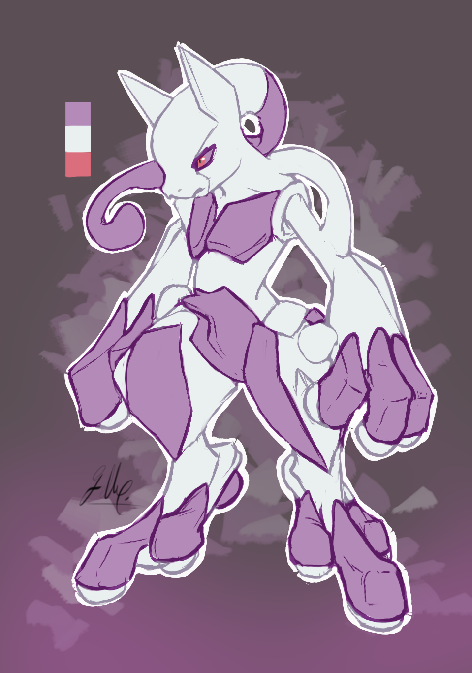 Mega Mewtwo Y by VGAfanatic on DeviantArt