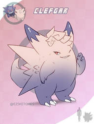 Clefable x Gengar Fusion!