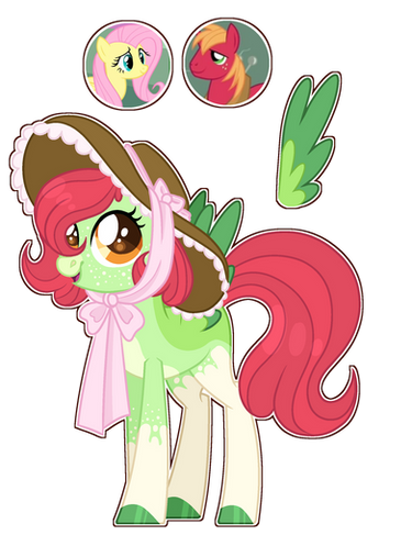 MLP Fluttershy X Big Mac Adopt CLOSED
