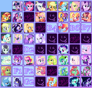 MLP Grid WLW Ships i LOVE! OPEN