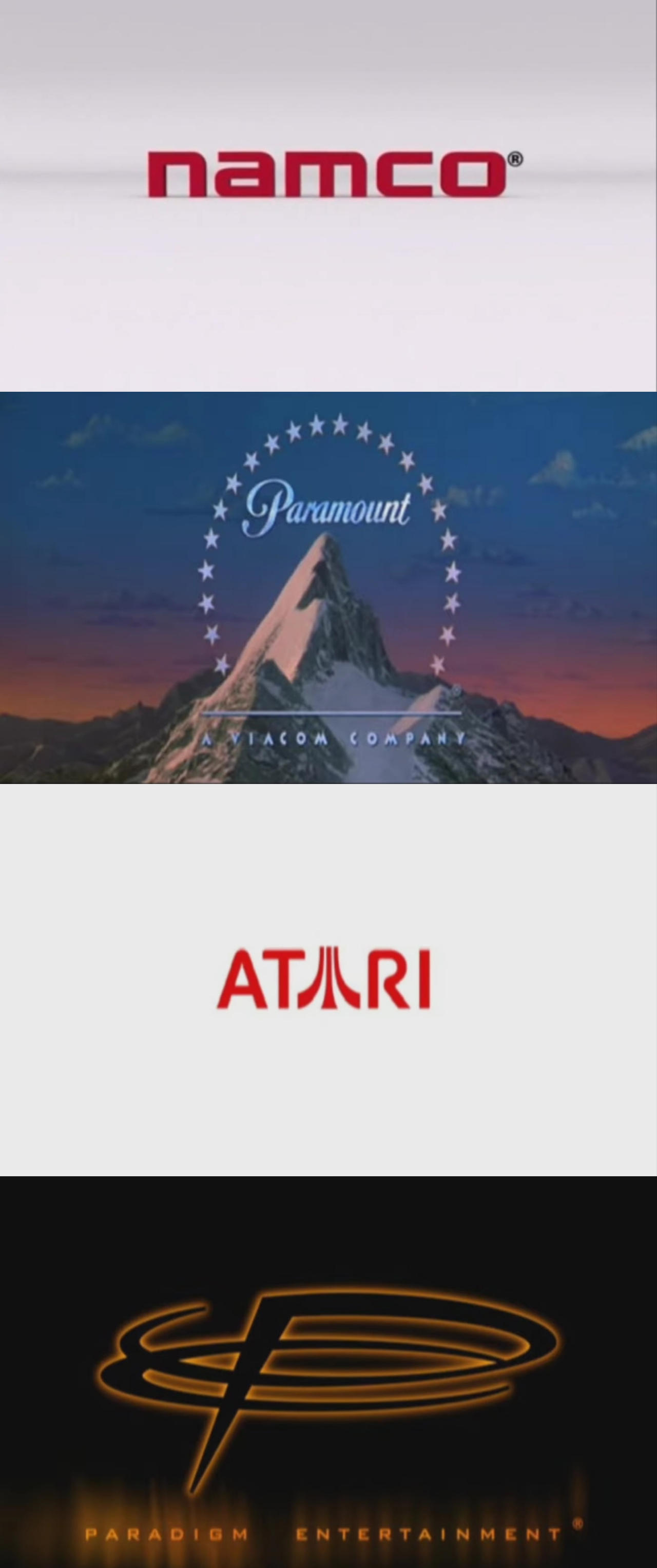 DLC: Namco/Paramount/Atari/Paradigm Entertainment by evanjohnsoncruz54 ...