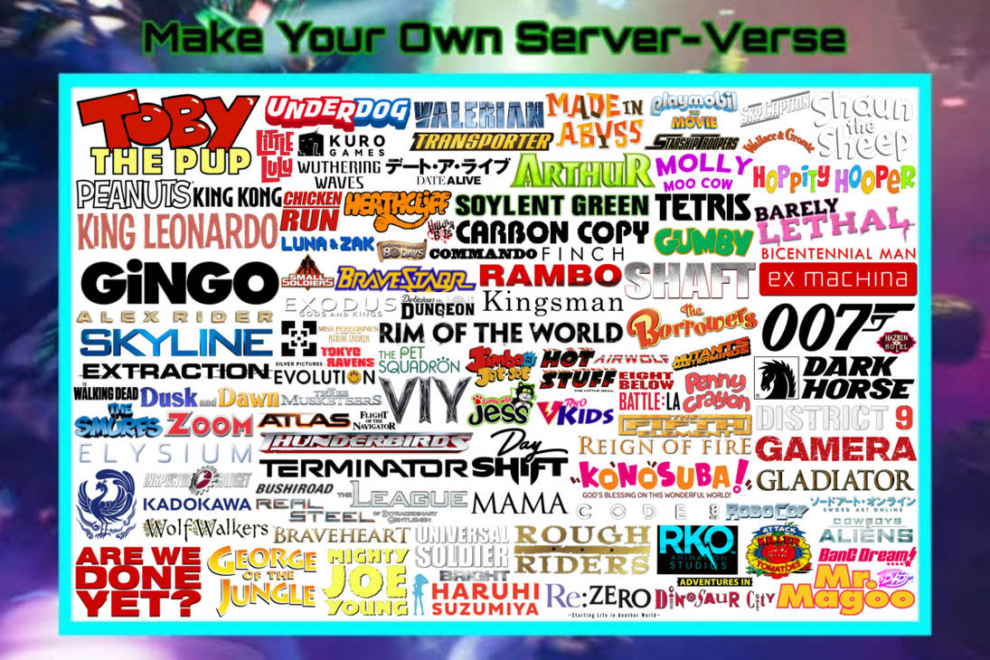 Serververse Apple-RKO Edition (Ft. Kadokawa) by evanjohnsoncruz54 on ...