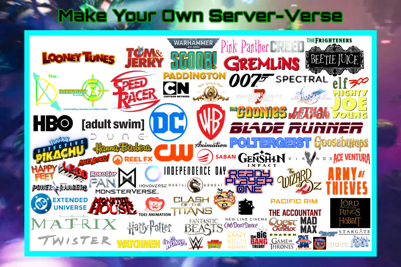 Server-Verse: Warner Bros. edition AU (2.0) by evanjohnsoncruz54 on ...