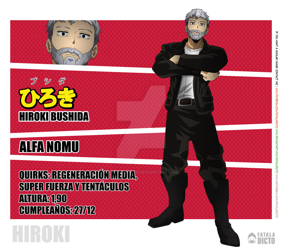 nilcram - MHA OC (HIROKI BUSHIDA) - commission by Fataladicto on DeviantArt