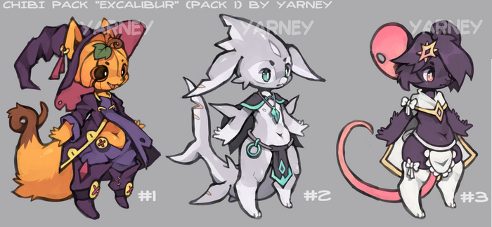 Adoptables Chibi Pack #1 [Adoptable auction]
