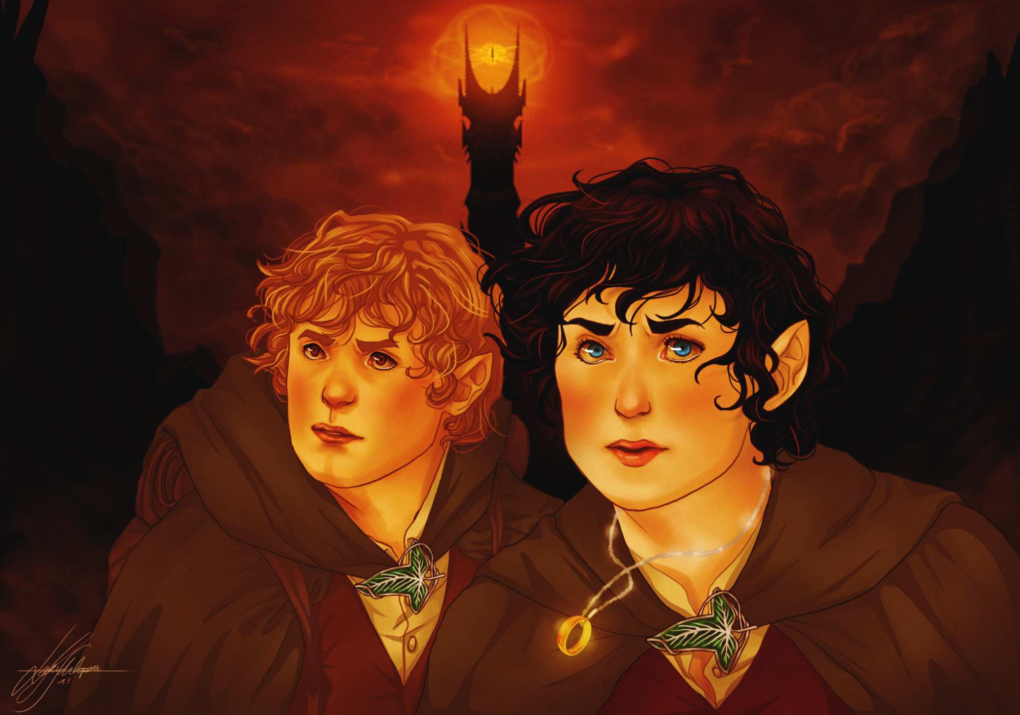 LotR+Samwise and Mr. Frodo