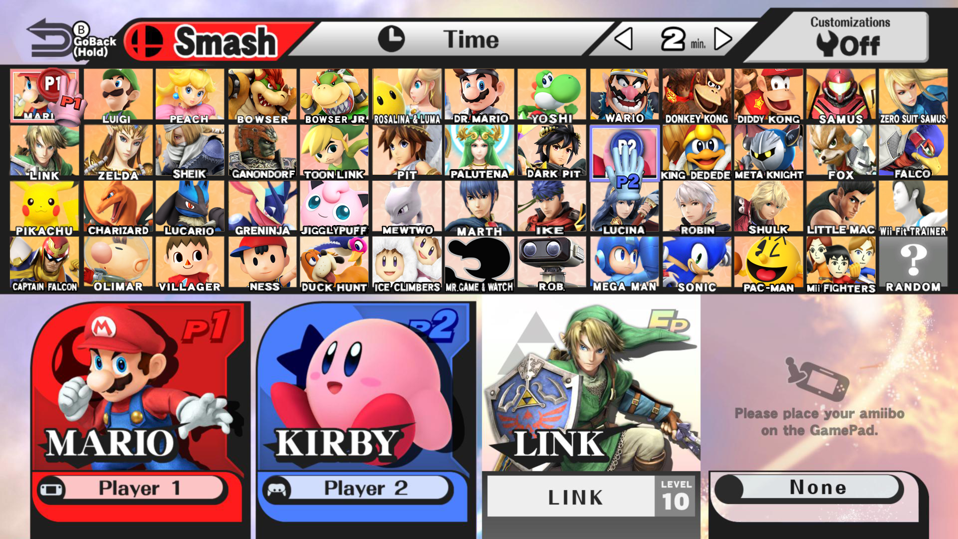 Super Smash Bros For Wii U/3DS Roster Prediction