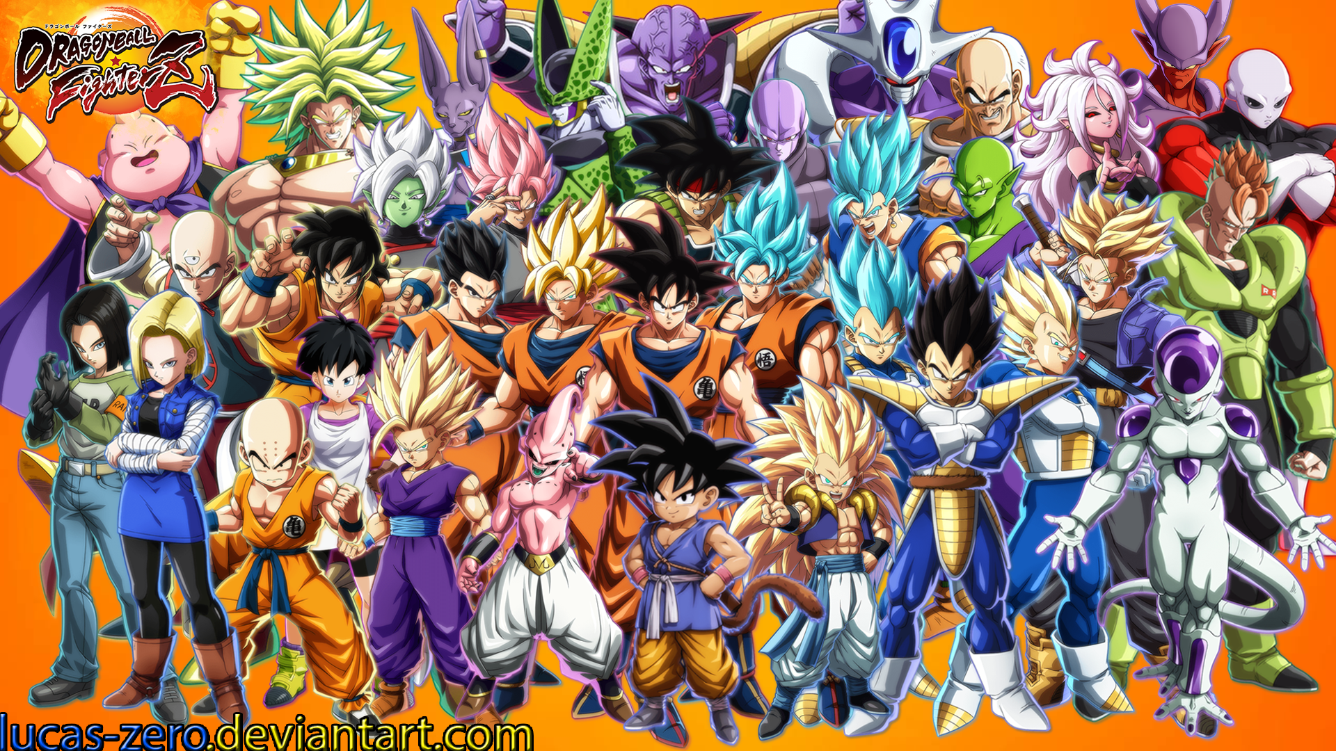 Dragon Ball Fighter Z Wallpaper by Lucas-Zero on DeviantArt