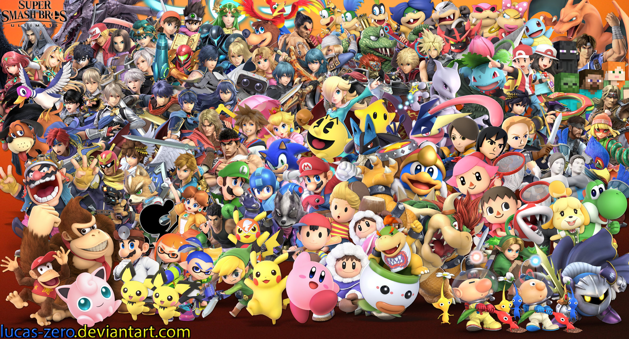 Super Smash Bros Ultimate Wallpaper by Lucas-Zero on DeviantArt