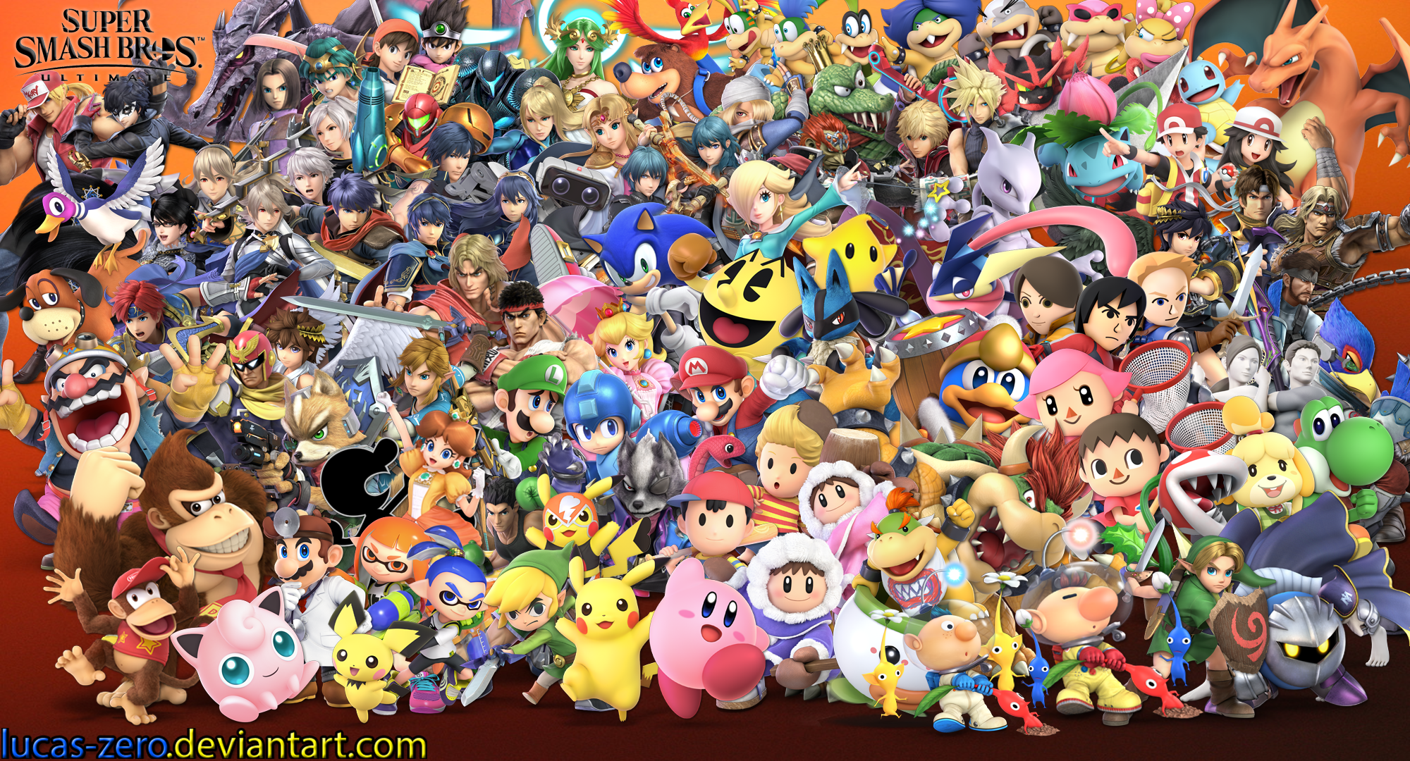 Super Smash Bros Ultimate Wallpaper By Lucas Zero On Deviantart