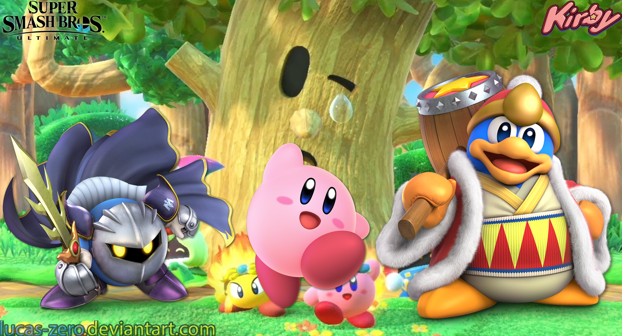 Kirby Super Smash Bros Ultimate Wallpaper By Lucas Zero On DeviantArt kirby-super-smash-bros-ultimate-wallpaper-by-lucas-zero-on-deviantart