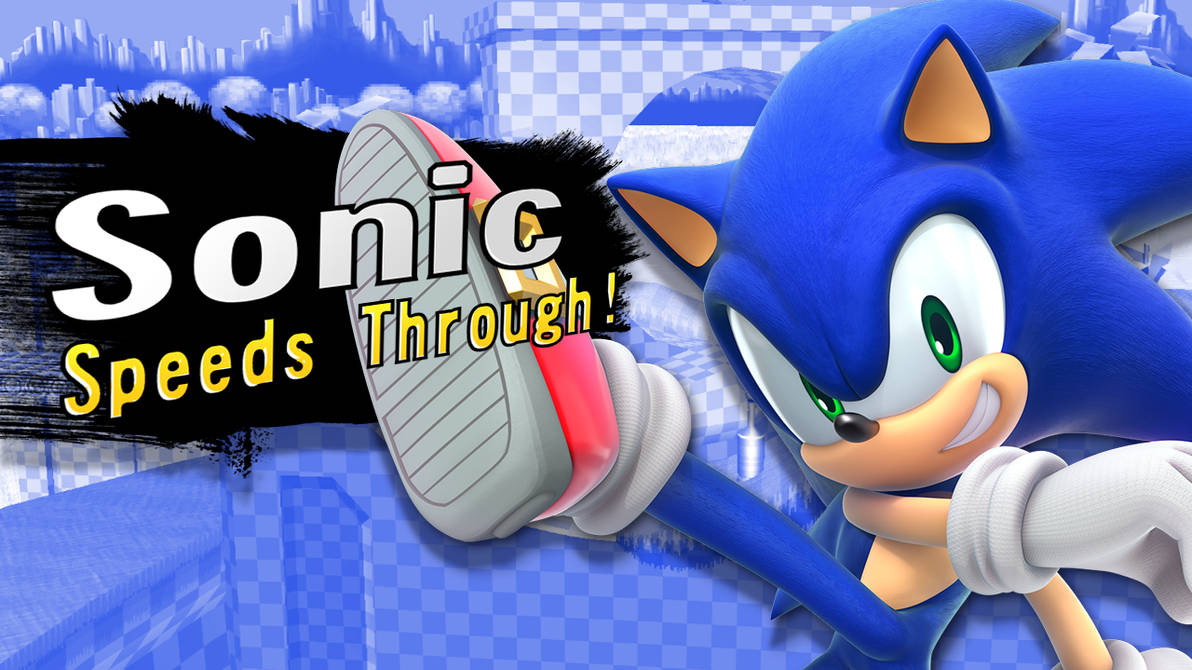 Sonic Speeds Through! by Lucas-Zero on DeviantArt