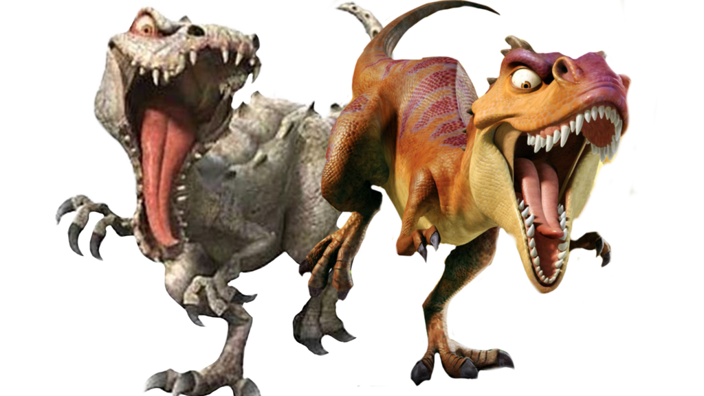 Ice Age Momma Dino Vs Rudy
