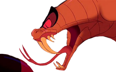 Jafar snake without Aladdin by DracoAwesomeness on DeviantArt