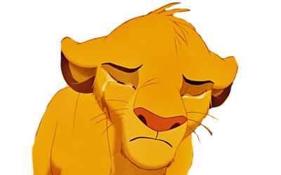 Simba Crying by DracoAwesomeness on DeviantArt