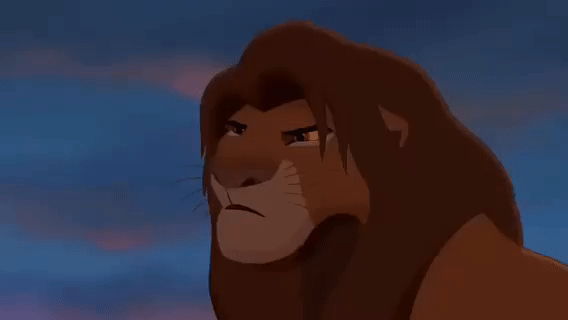 Simba GIF by DracoAwesomeness on DeviantArt
