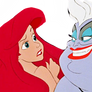 Ursula and Ariel 