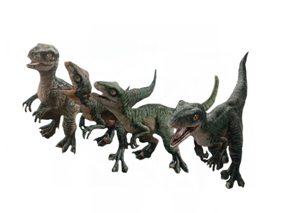 Baby raptors by DracoAwesomeness on DeviantArt