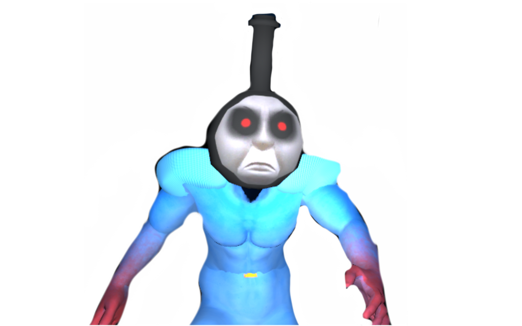 Thomas the slender engine by DracoAwesomeness on DeviantArt