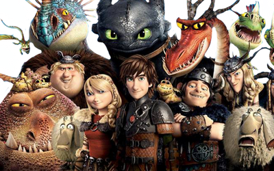 HTTYD rendered poster by DracoAwesomeness on DeviantArt