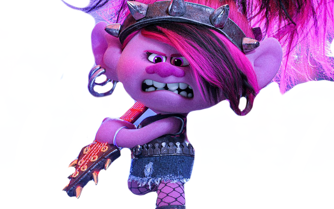 Princess Poppy Rocker Rock Poppy by DracoAwesomeness on DeviantArt