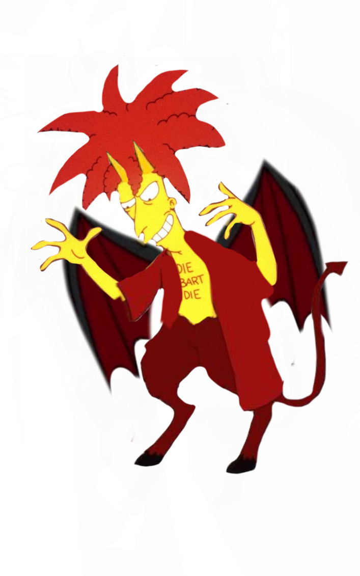 Demon Sideshow Bob by DracoAwesomeness on DeviantArt