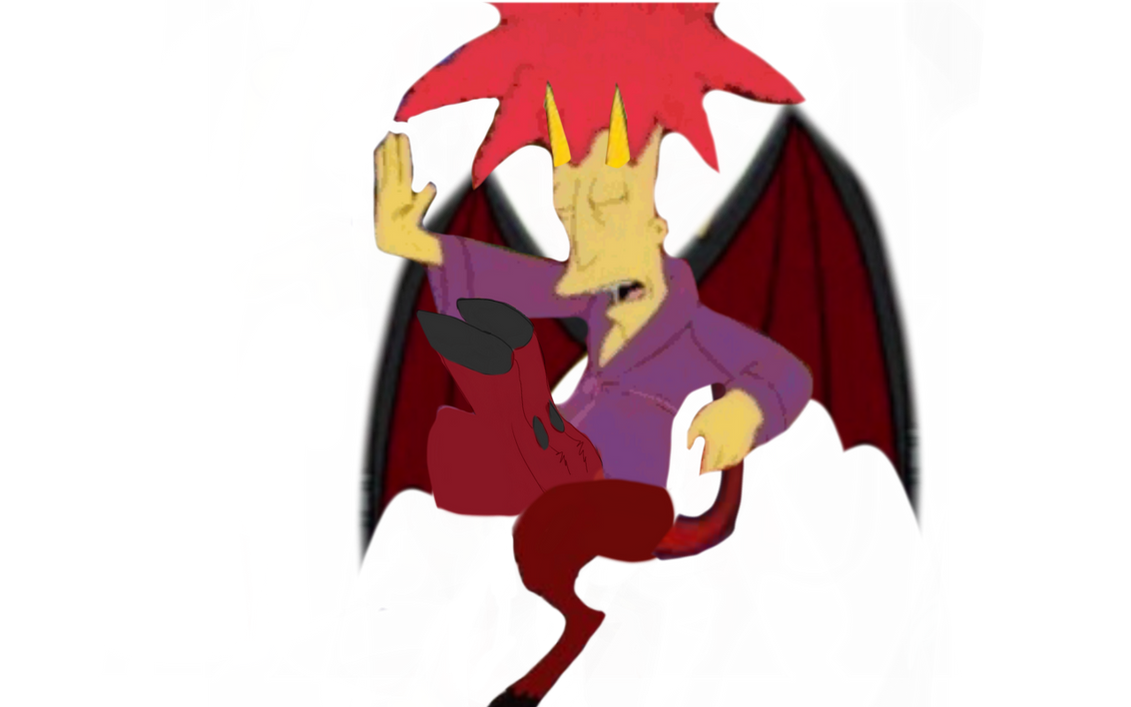 Demon sideshow bob by DracoAwesomeness on DeviantArt