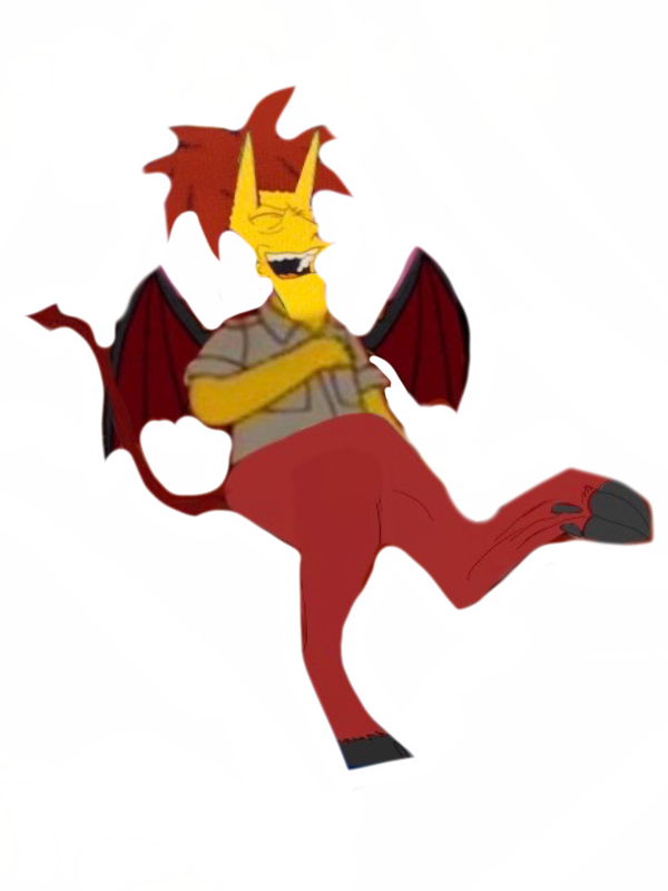 Demon sideshow bob by DracoAwesomeness on DeviantArt