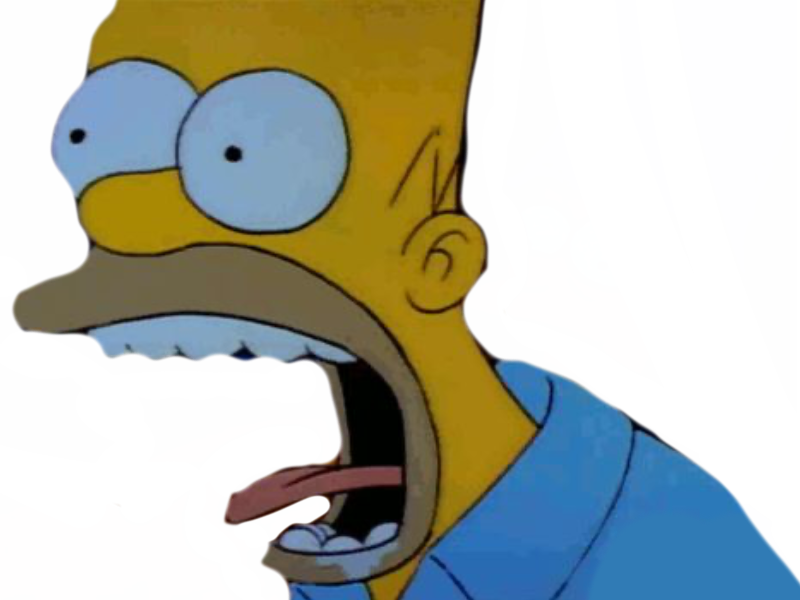 Homer Rage Neck Homer by DracoAwesomeness on DeviantArt