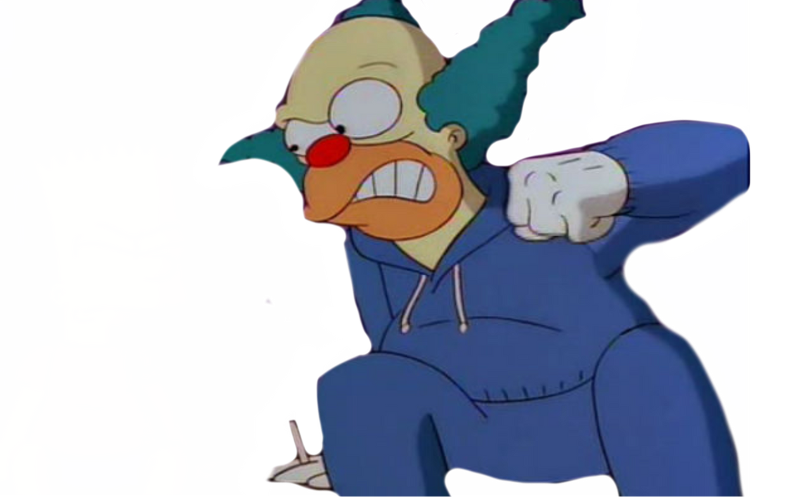Krusty the Clown by DracoAwesomeness on DeviantArt