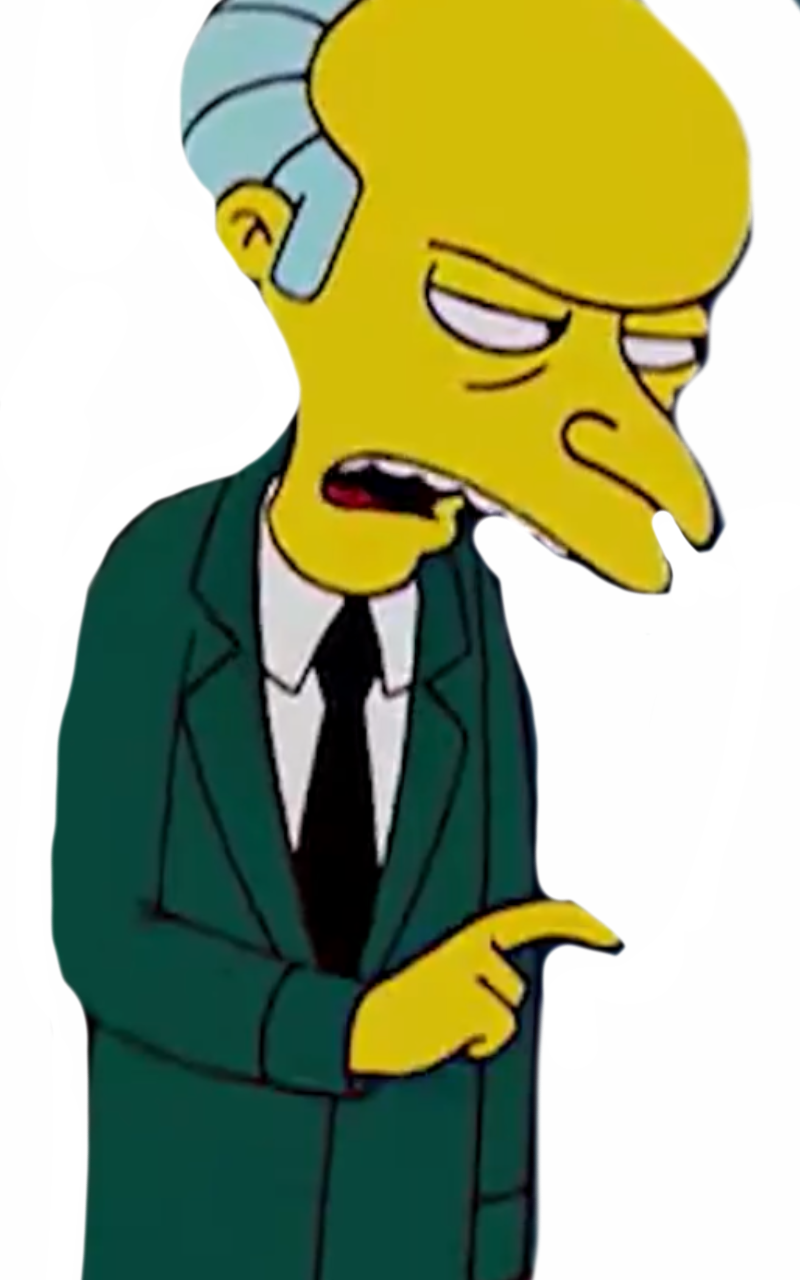 Mr Burns by DracoAwesomeness on DeviantArt