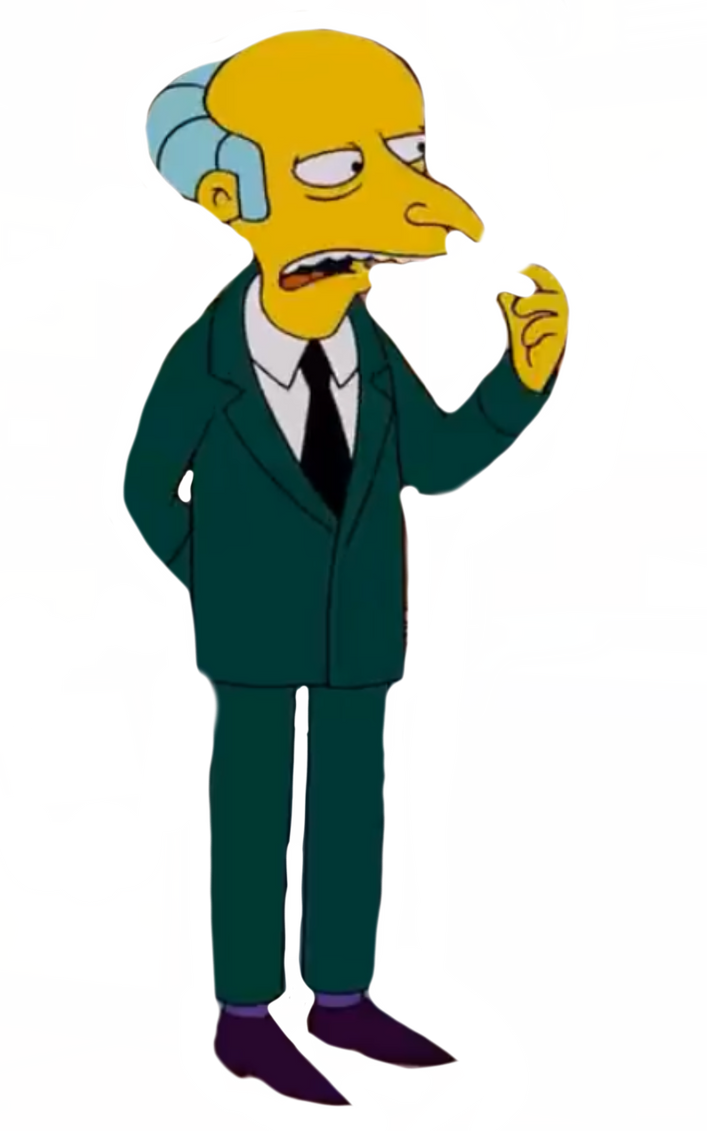 Mr Burns by DracoAwesomeness on DeviantArt