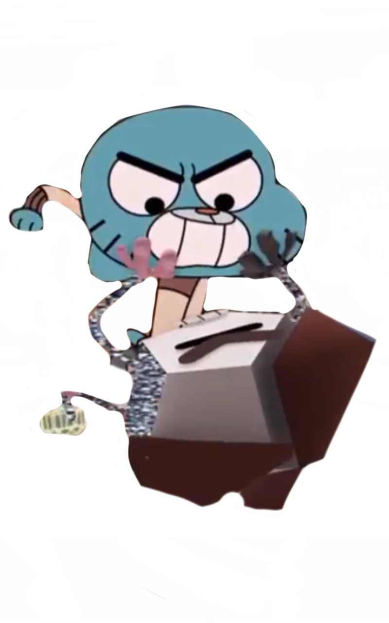 Gumball vs rob by DracoAwesomeness on DeviantArt