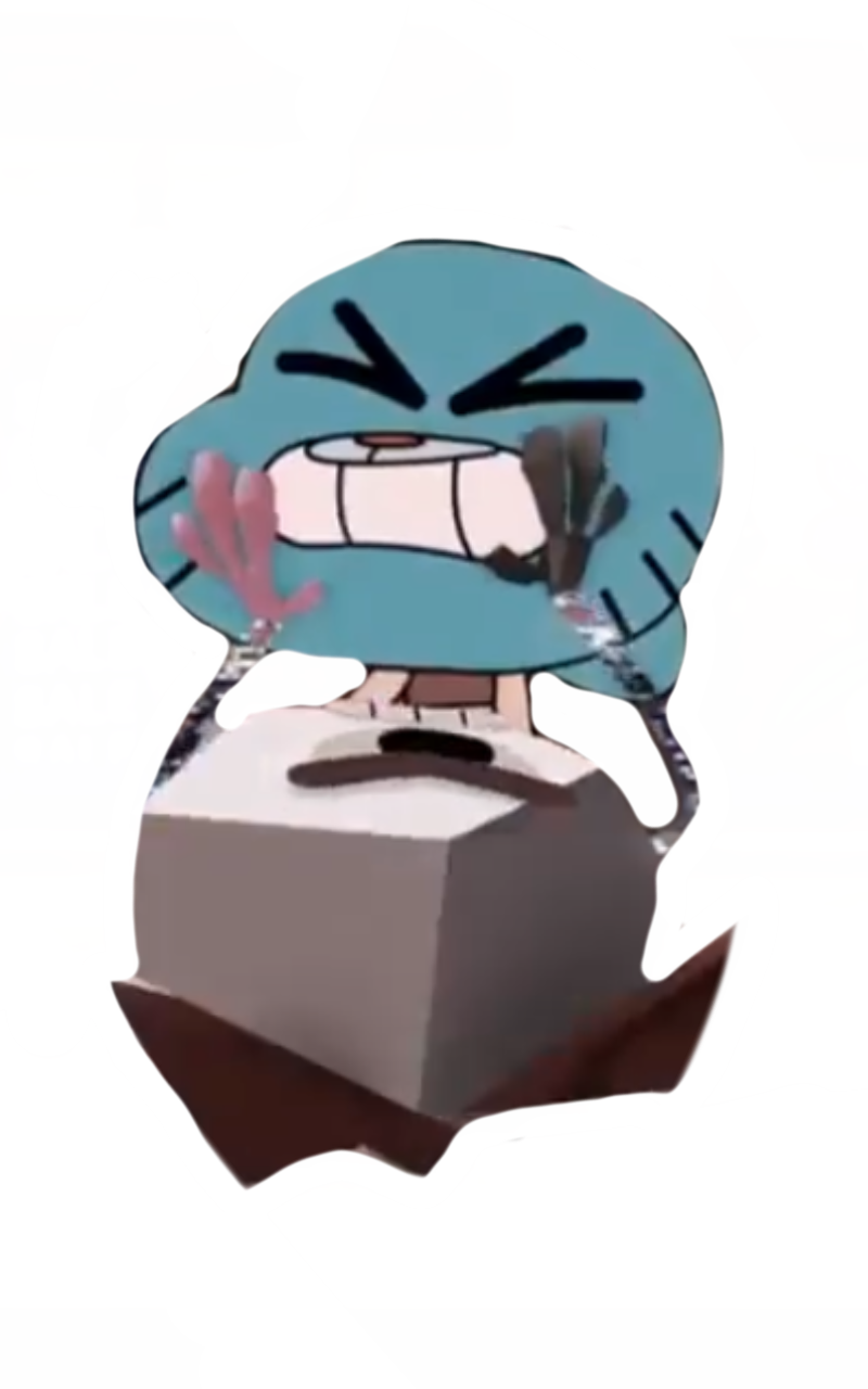 Gumball vs Rob by DracoAwesomeness on DeviantArt