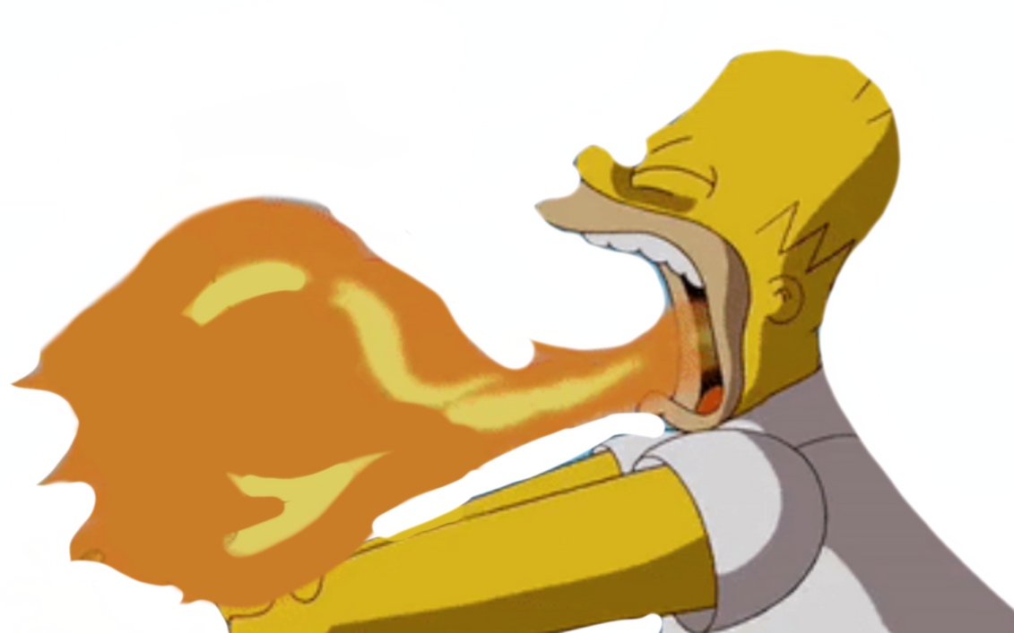Homer Rage Rising Homer by DracoAwesomeness on DeviantArt