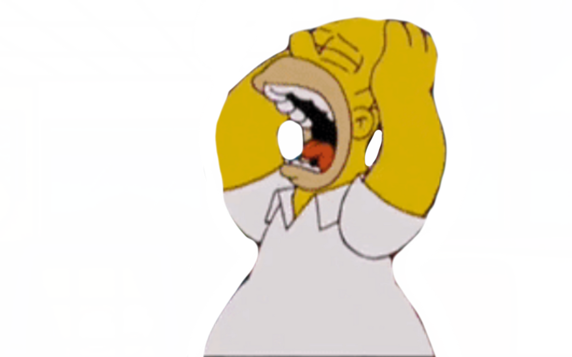 Homer Rage Neck Homer by DracoAwesomeness on DeviantArt