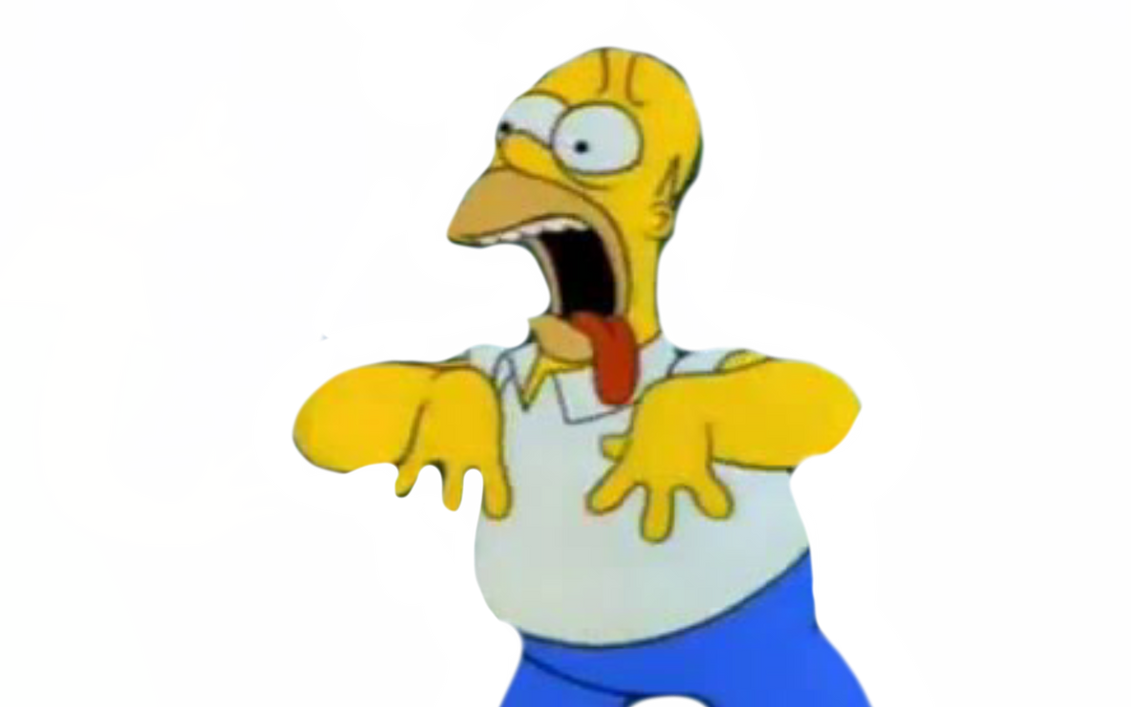 Homer Rage Neck Homer by DracoAwesomeness on DeviantArt