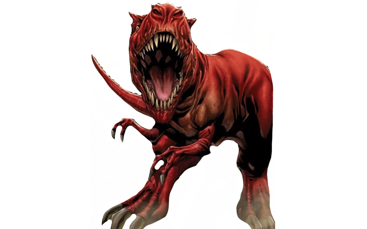 Devil Riding Dinosaur Devil dinosaur by DracoAwesomeness on DeviantArt