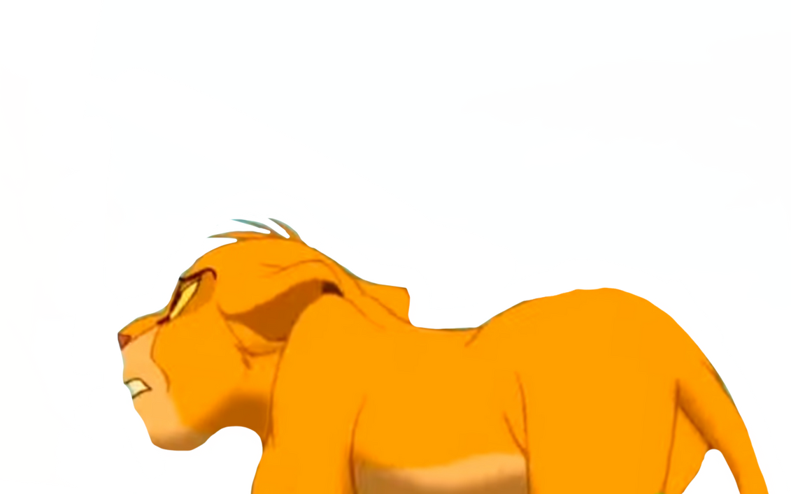Simba Emo Simba by DracoAwesomeness on DeviantArt