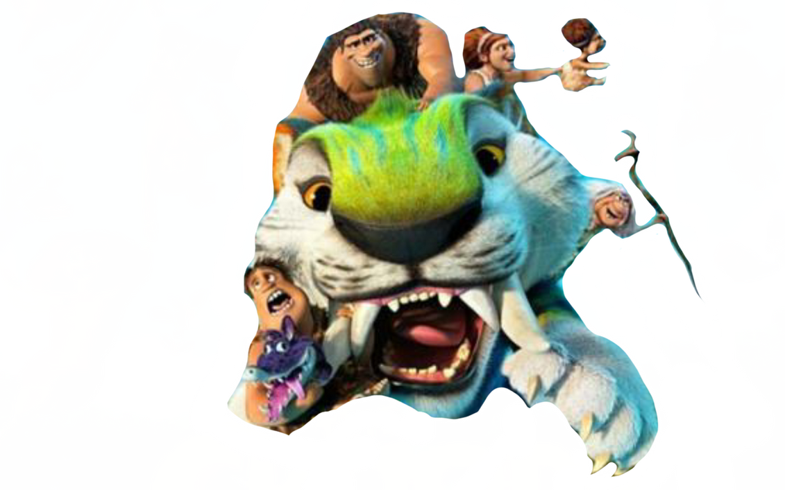 The croods riding chunky by DracoAwesomeness on DeviantArt