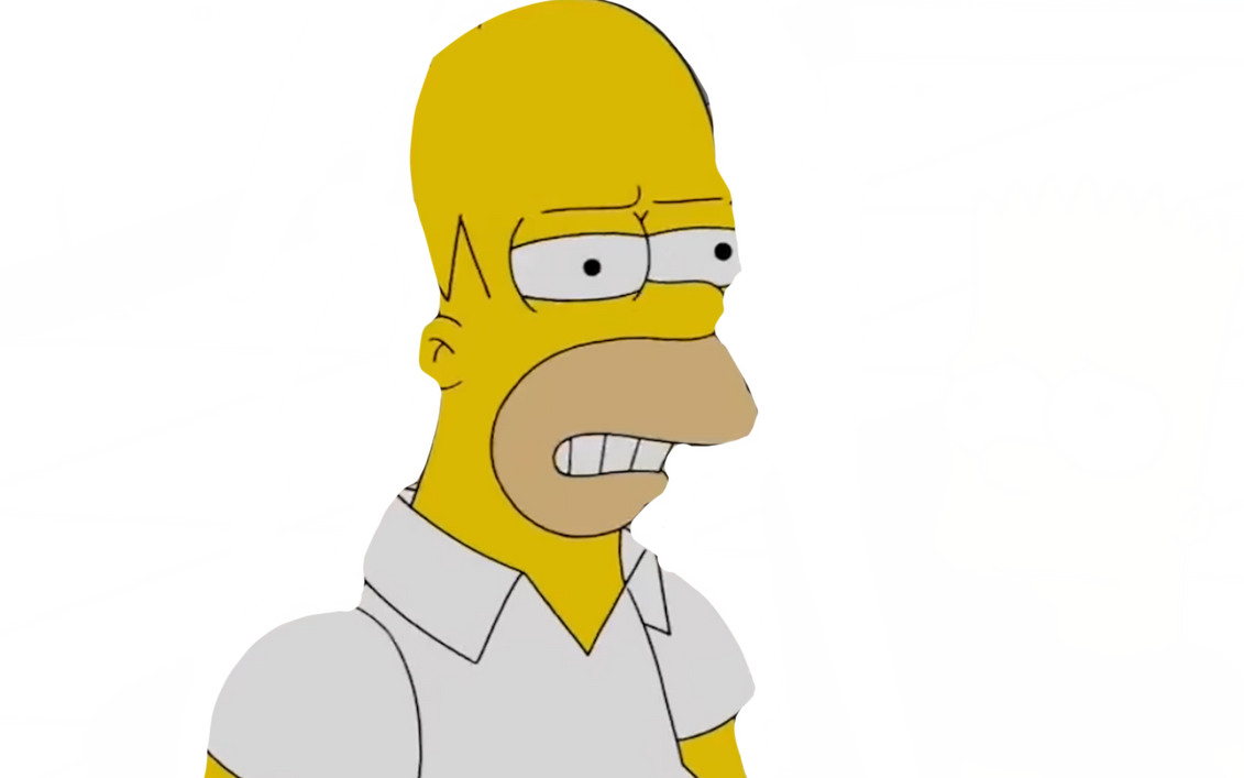 Homer Rage Neck Homer by DracoAwesomeness on DeviantArt