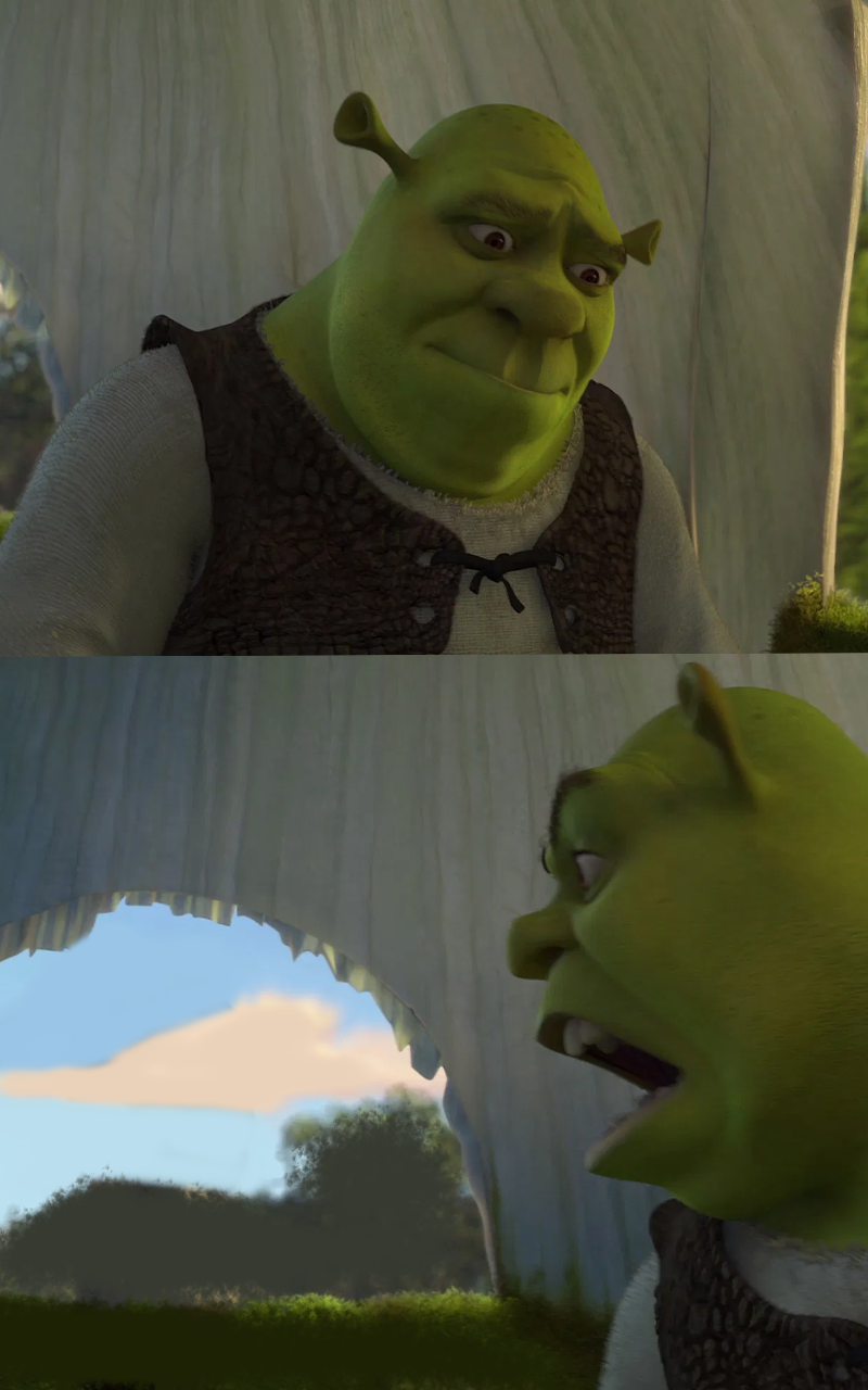 Shrek meme by DracoAwesomeness on DeviantArt