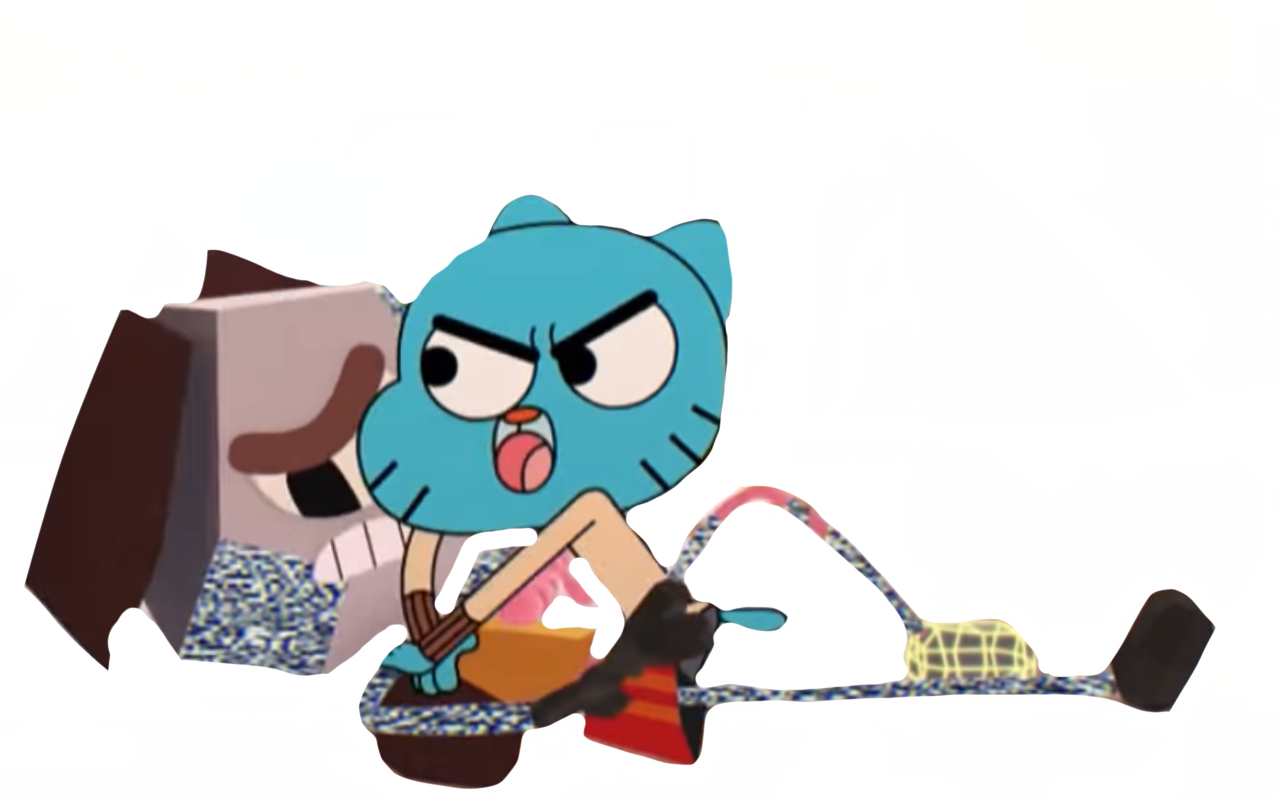 Gumball vs rob by DracoAwesomeness on DeviantArt