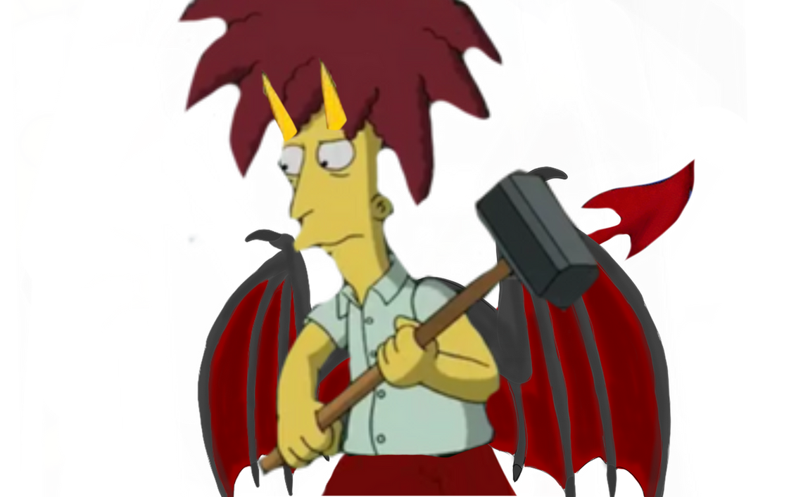 Demon Sideshow Bob by DracoAwesomeness on DeviantArt