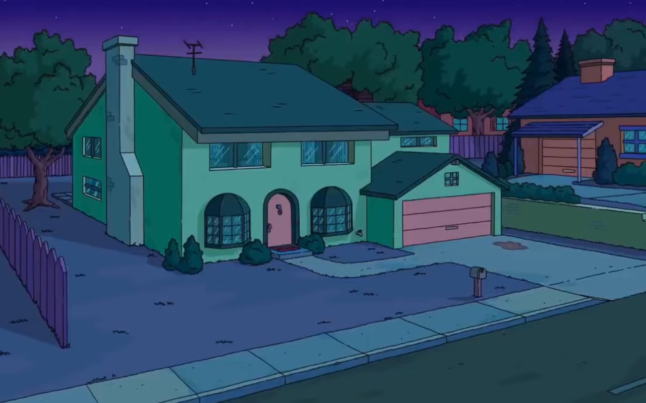 Simpsons Entry Way Simpsons house by DracoAwesomeness on DeviantArt