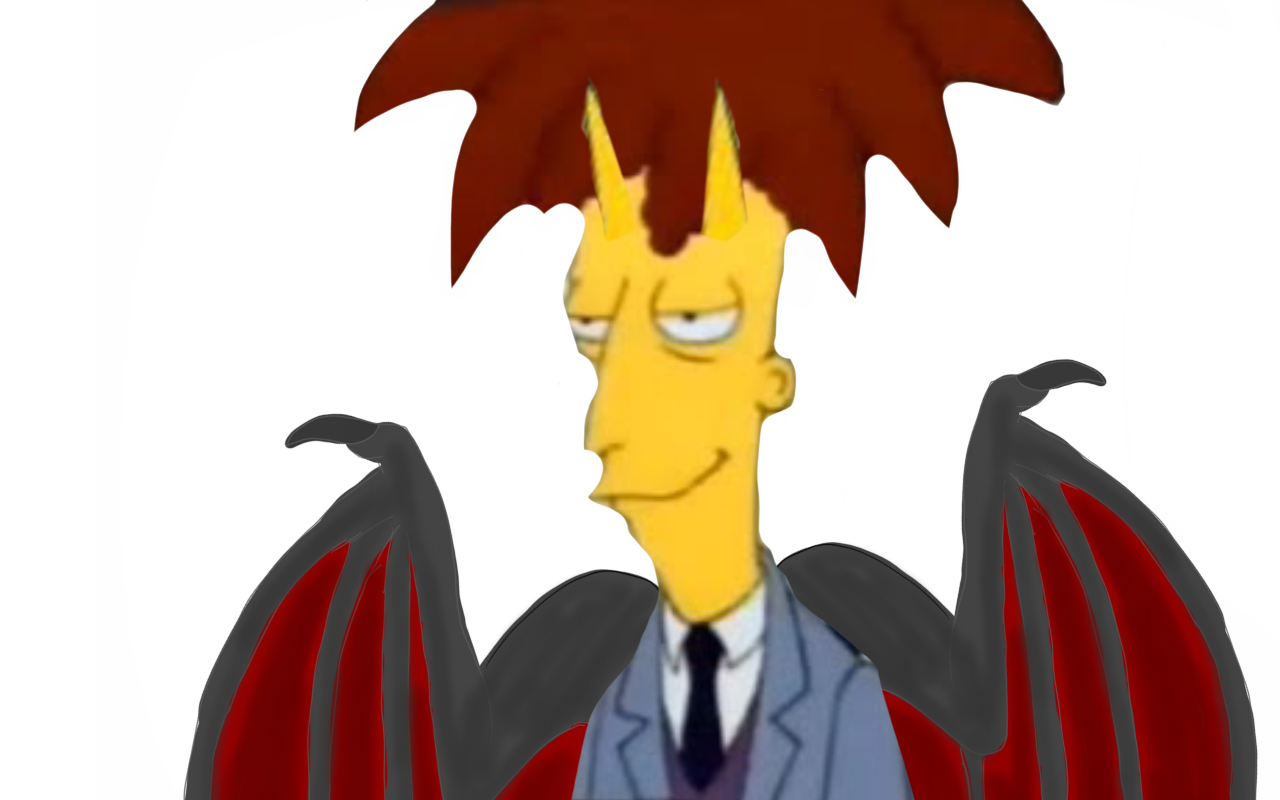 Demon Sideshow Bob by DracoAwesomeness on DeviantArt