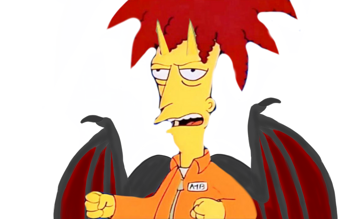 Demon Sideshow Bob by DracoAwesomeness on DeviantArt