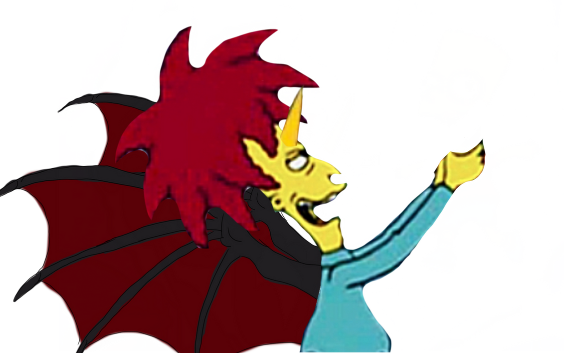 Demon Sideshow Bob by DracoAwesomeness on DeviantArt