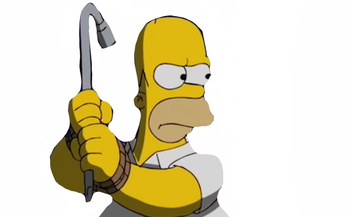 Homer Rage Rising Homer by DracoAwesomeness on DeviantArt